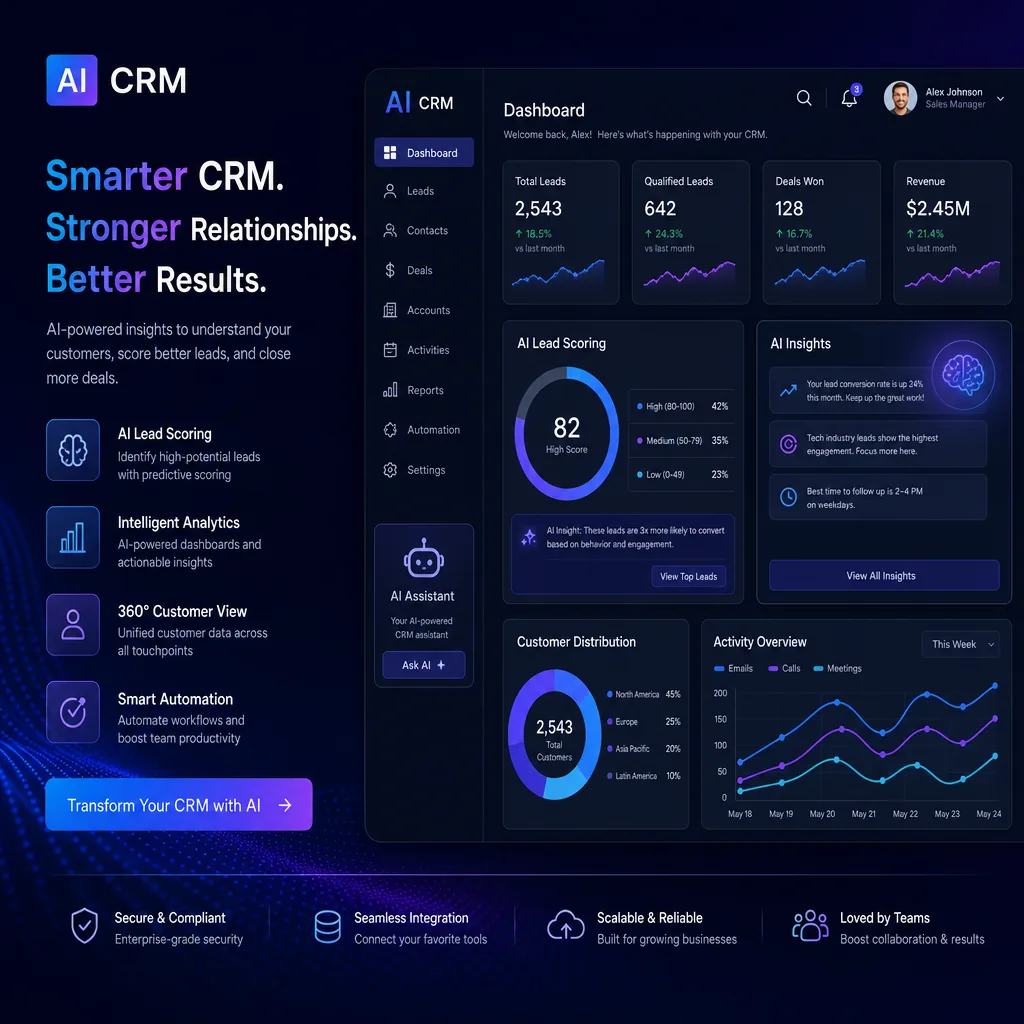 Imagem de capa do artigo: CRM avec IA : Comment Choisir et Intégrer en 2026