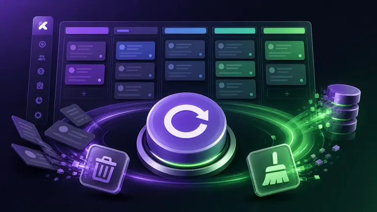 Comment Réinitialiser le Kommo CRM : Guide Complet pour Réinitialiser Votre Pipeline Image de couverture: Comment Réinitialiser le Kommo CRM : Guide Complet pour Réinitialiser Votre Pipeline