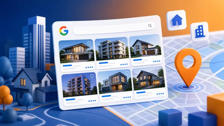 Google Real Estate : Recherche de Biens Immobiliers Directement sur Google — Qu'est-ce qui Change pour les Agents et les Agences Immobilières Image de couverture: Google Real Estate : Recherche de Biens Immobiliers Directement sur Google — Qu'est-ce qui Change pour les Agents et les Agences Immobilières