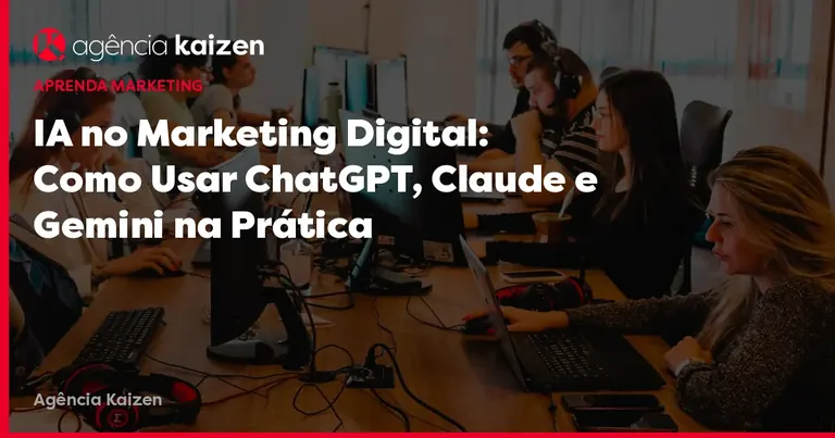Image de couverture: IA dans le Marketing Digital : Comment Utiliser ChatGPT, Claude et Gemini en Pratique