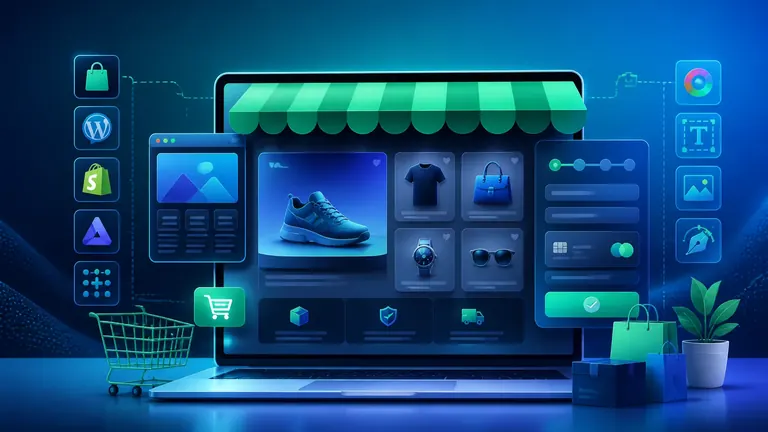 Création de Sites pour E-commerce : Plateforme, Coût et Conversion Image de couverture: Création de Sites pour E-commerce : Plateforme, Coût et Conversion
