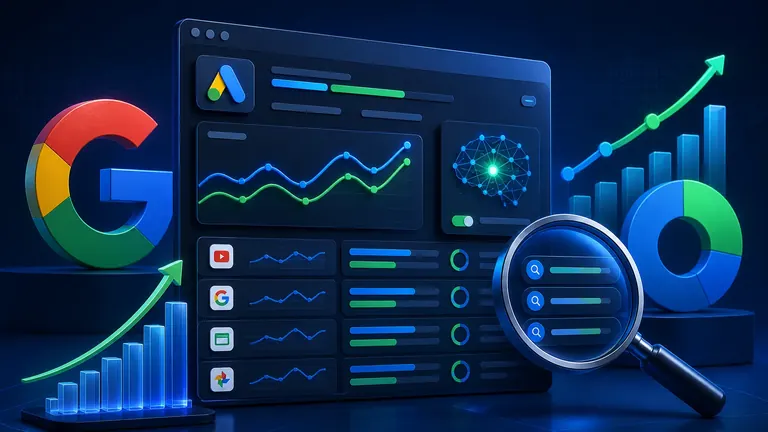 Google Ads 2026 : Performance Max, Enchères Intelligentes et ROI Maximum Image de couverture: Google Ads 2026 : Performance Max, Enchères Intelligentes et ROI Maximum