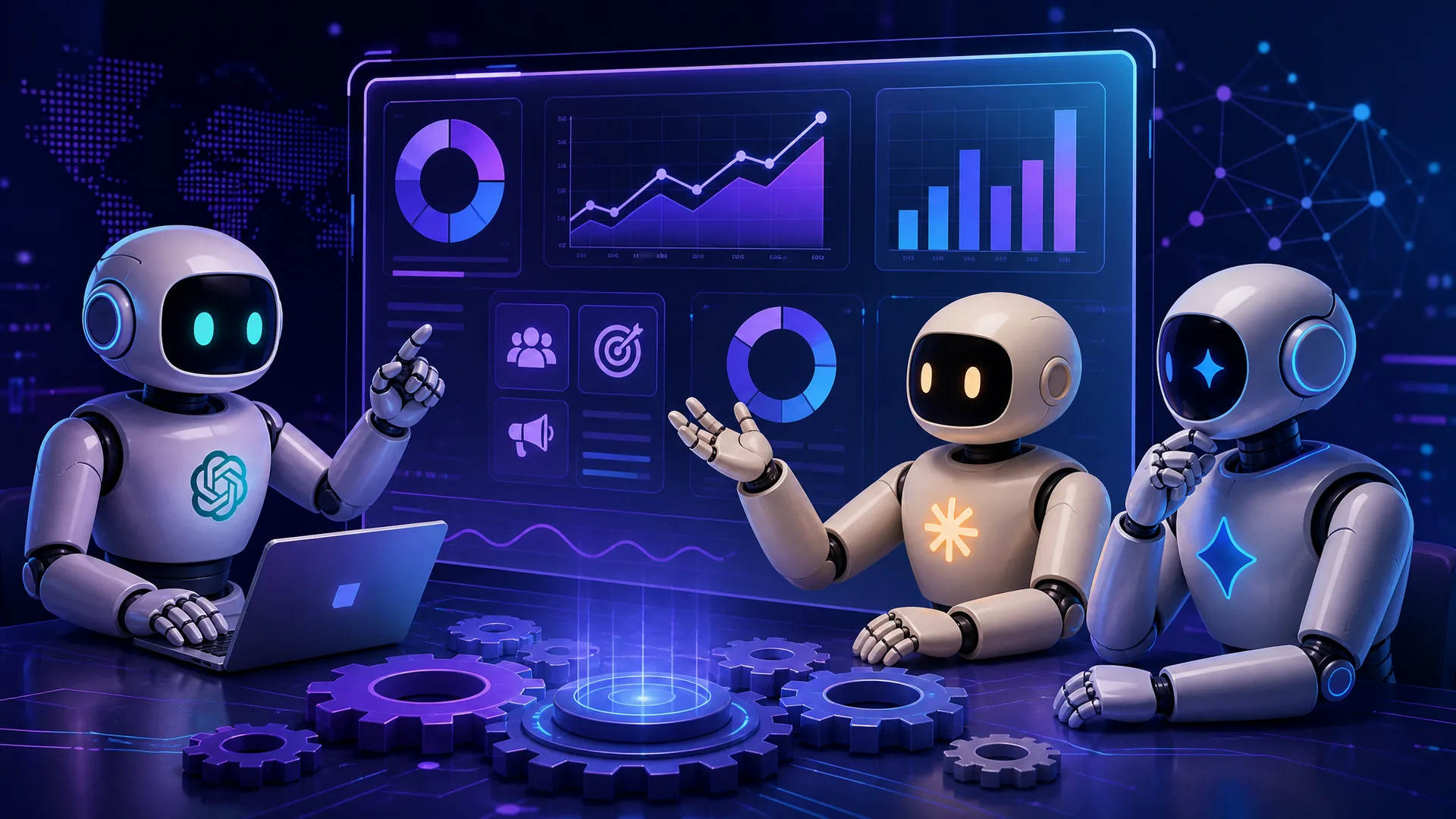 Imagem de capa do artigo: IA dans le Marketing Digital : Comment Utiliser ChatGPT, Claude et Gemini en Pratique