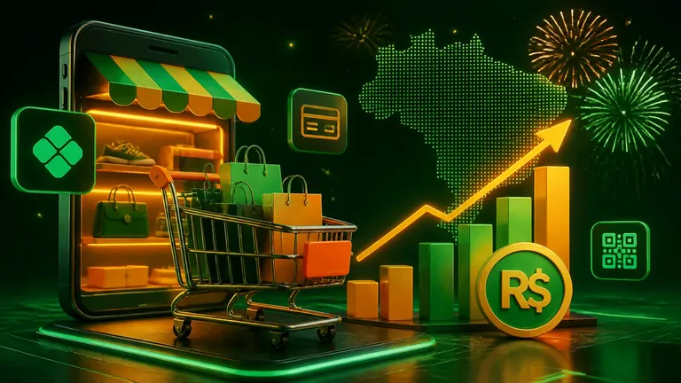 E-commerce au Brésil 2026 : 260 milliards de R$ d'opportunités — Comment en profiter Image de couverture: E-commerce au Brésil 2026 : 260 milliards de R$ d'opportunités — Comment en profiter