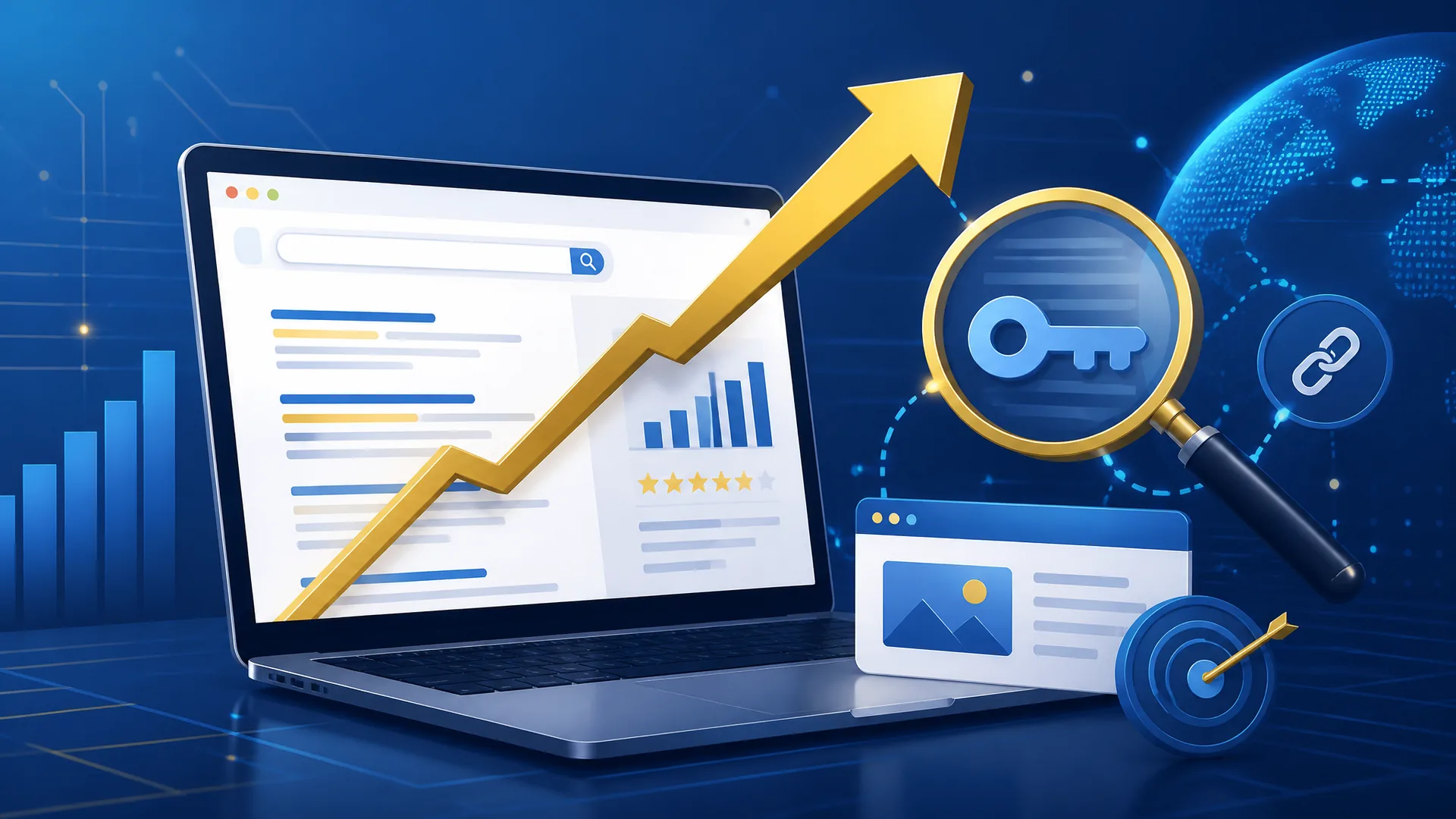 Imagem de capa do artigo: Stratégies de SEO pour améliorer la visibilité en ligne et attirer des clients potentiels