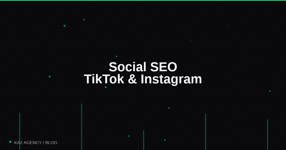 SEO Social : Comment TikTok et Instagram sont Devenus des Mécanismes de Recherche Politique Image de couverture: SEO Social : Comment TikTok et Instagram sont Devenus des Mécanismes de Recherche Politique